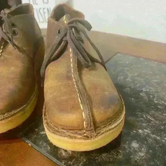 Clark’s Women’s Vintage Leather NOS Ankle Boots Made in Slovenia Size 6 - Picture 7 of 15